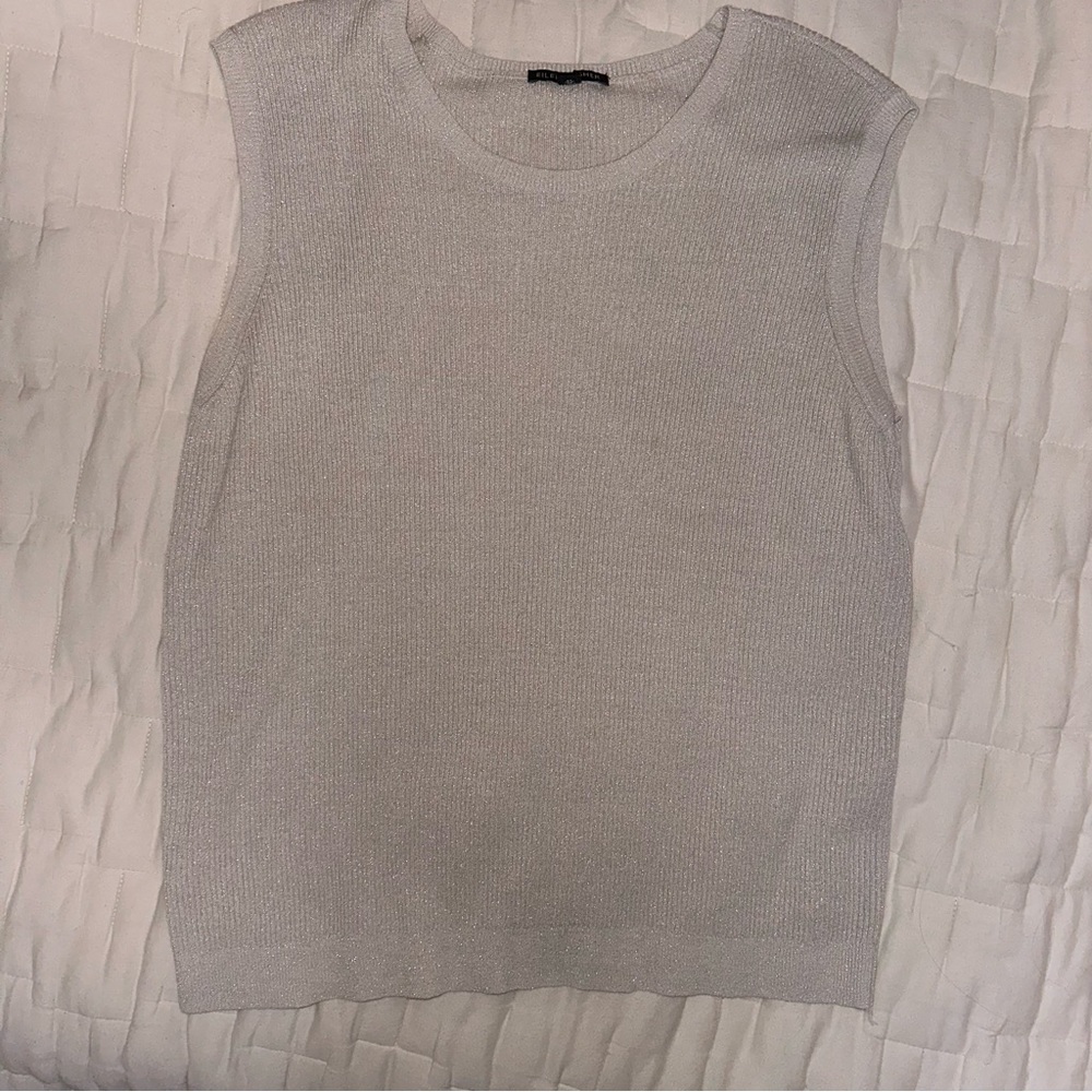 Sleeveless crew neck top Eileen fisher
